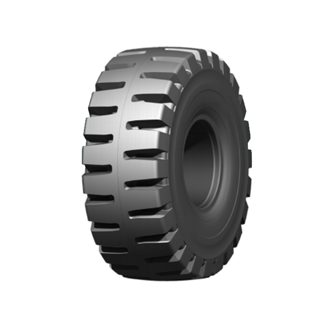 全钢井下轮胎 全钢井下矿用轮胎 23.5R25 26.5R25 29.5R25 E4 胎面花纹，具有良好的防割耐磨性能