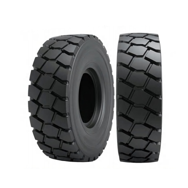 全钢井下轮胎 全钢井下矿用轮胎 23.5R25 26.5R25 29.5R25 E4 胎面花纹，具有良好的防割耐磨性能